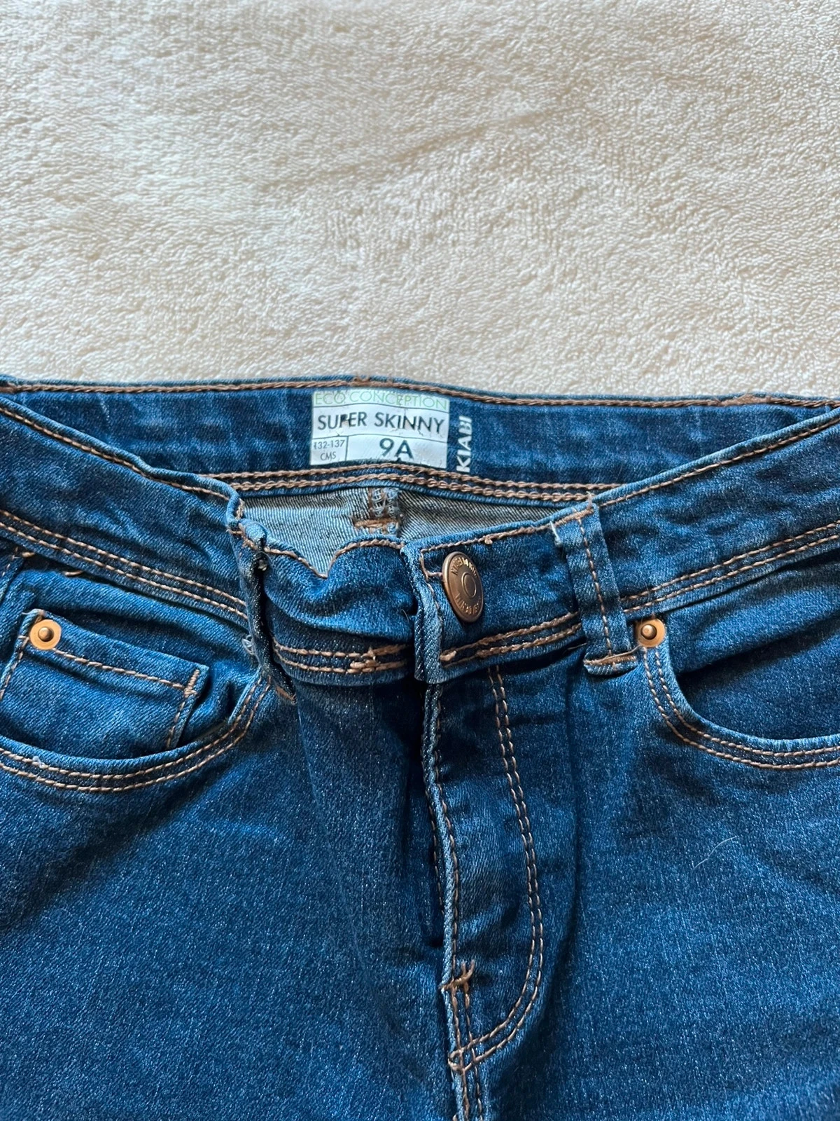 jean super skinny kiabi taille 9 ans – basique indispensable 👖 – photo 2